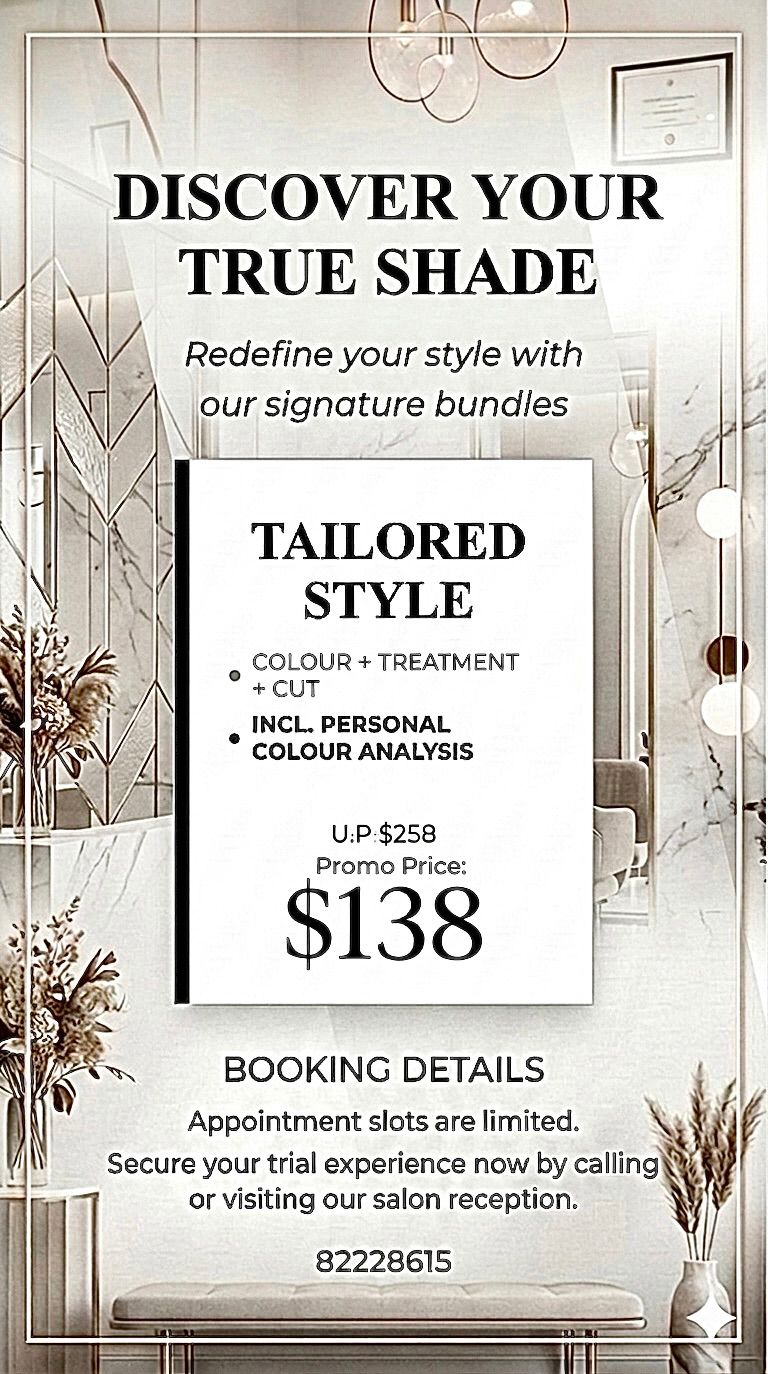 ZOCA Hair Promotion | Tailored Style $138